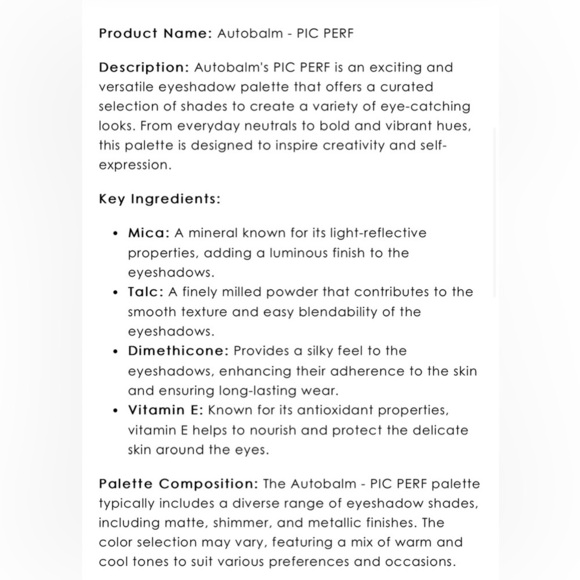 theBalm Autobalm Pic Perf Eyeshadow Palette - Picture 12 of 16